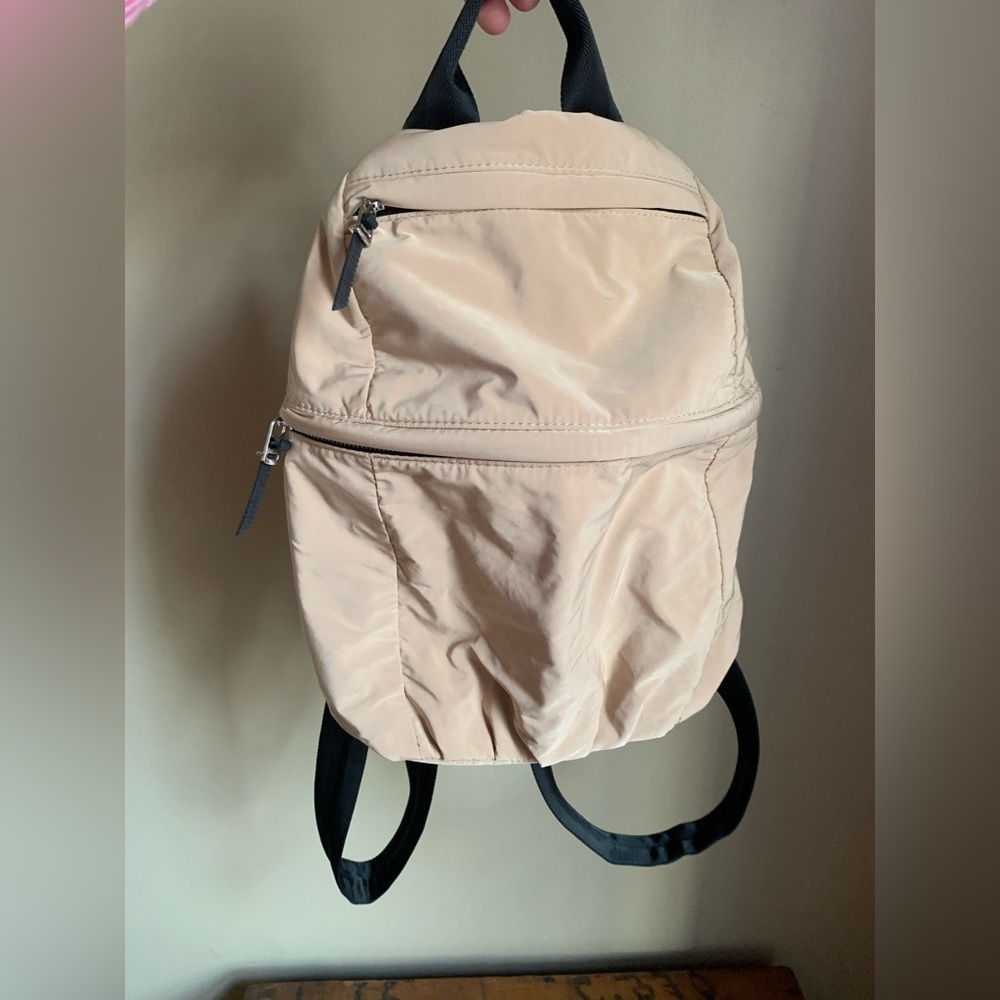 ZARA  nylon backpack, casual everyday backpack purse bag
Capsule minimalist